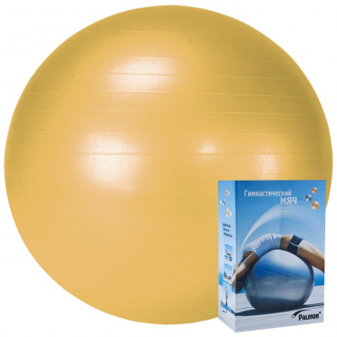 Мяч гимнастический PALMON 55 см r324055 оранжевый